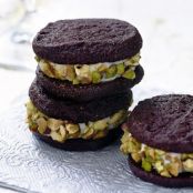 Ted Allen's Chocolate Cannoli Sandwich Cookies