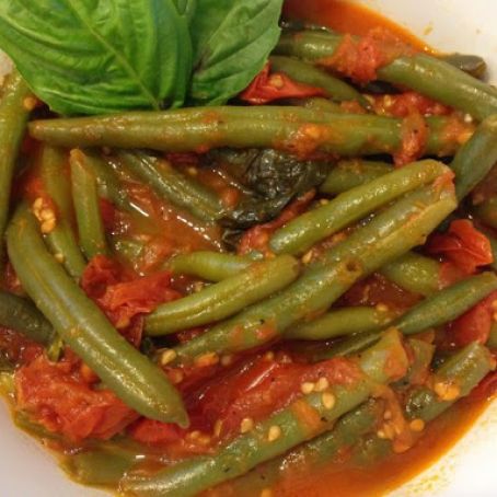 Green Beans with Tomatoes