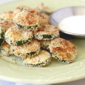 Zucchini Parmesan Crisps
