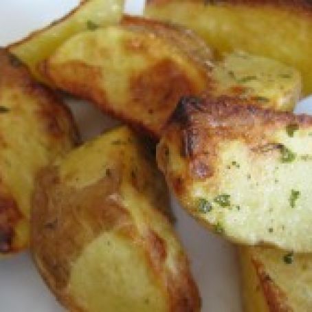 Parmesan Roasted Potato Wedges