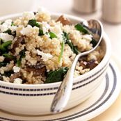WW - Mushroom and Spinach Couscous - 4 PointsPlus