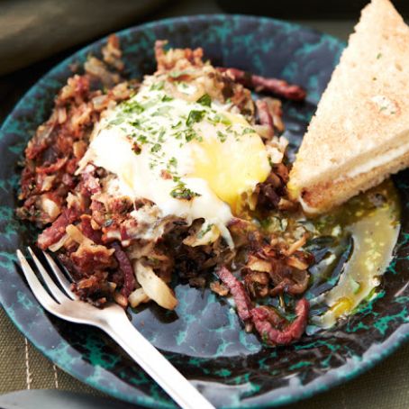 Corned Beef Hash with Eggs