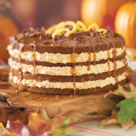 Orange Pumpkin Cake