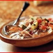 Slow Cooker Italian Chicken-Lentil Soup