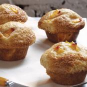 Peach Cobbler Muffins