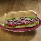 Avocado Ham Sandwiches