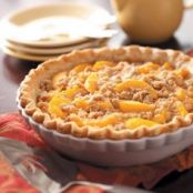Streusel Peach Pie Recipe