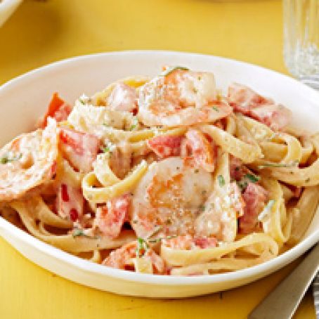 Creamy Shrimp Diavolo