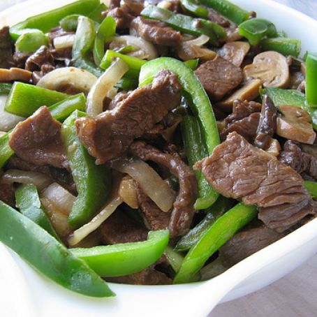 Beef: Chinese Pepper Steak.