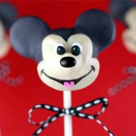 Mickey Mouse Cake Pops