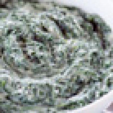 Creamed Parmesan Spinach