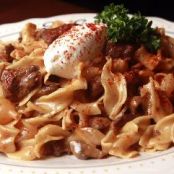 Tom's Beef Stroganoff