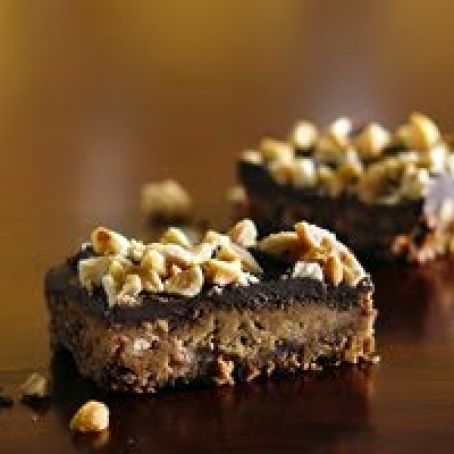 Chewy Chocolate Peanut Butter Bars