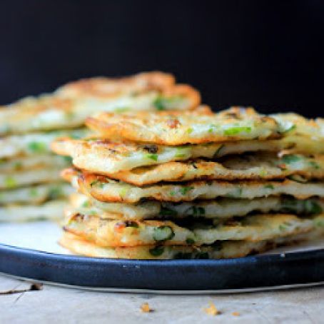 Chinese Scallion Pancake—Simplified Version