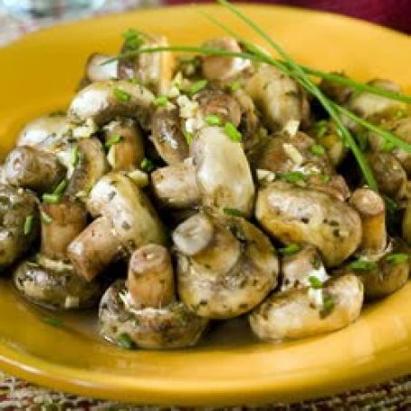 Herbed Mushrooms with White Wine