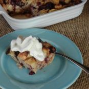 Classic Cranberry Bread Pudding