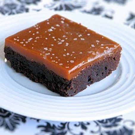 Salted Caramel Nutella Brownies