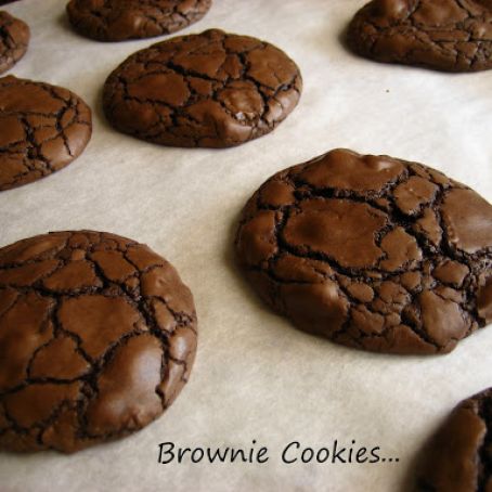 Chocolate Brownie Cookies