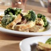 Broccoli Chicken Potato Parmesan