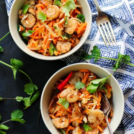 Paleo Shrimp Pad Thai