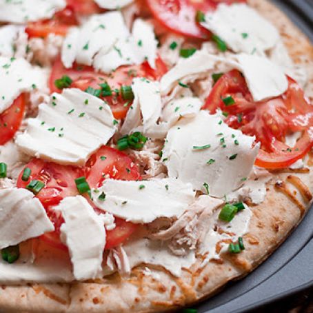 Tomato and Mozzarella Pizza