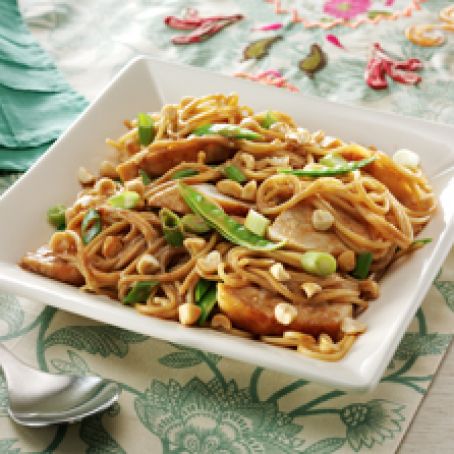 Cold Peanut Noodles With Chicken