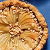 Black Bottom Pear Pie