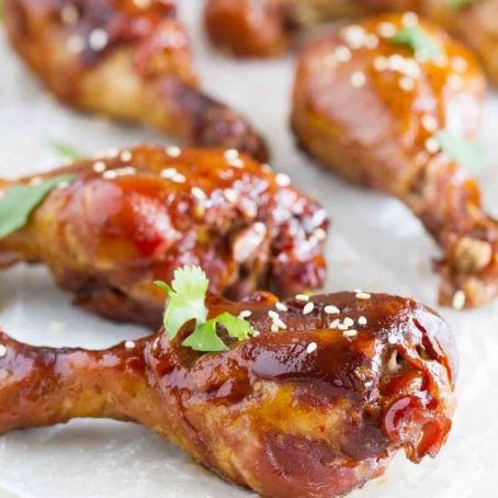 Slow Cooker Sweet Chili Chicken Drumsticks