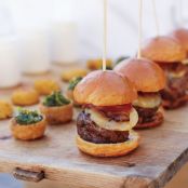 Mini Burgers with Caramelized Onions