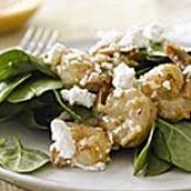 Spinach Salad with Shrimp and Feta