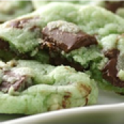 Mint Chocolate Chip Cookies  Grinch Cookies
