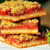 Strawberry Crumble Bars