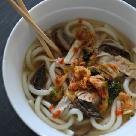 Korean Chicken Noodle Soup