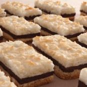 Chocolate Macaroon Bars