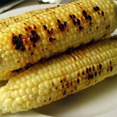 Chili 'n' cheese Grilled Corn on the Cob