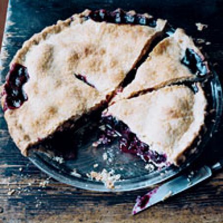 Marilyn Batali's Blackberry Pie