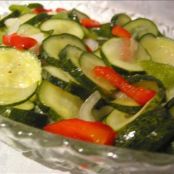 Crisp Cucumber Freezer Pickles