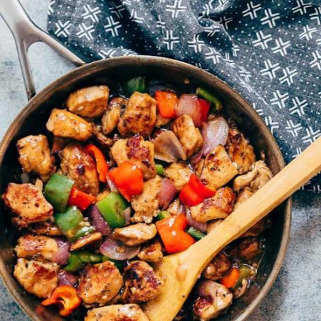 PEPPER CHICKEN STIR FRY