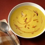 Curried Corn Soup with Ginger