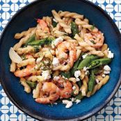 Gemelli with Shrimp and Sugar Snap Peas