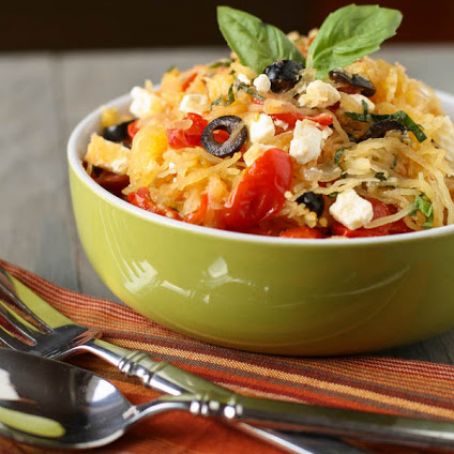 Mediterranean Spaghetti Squash