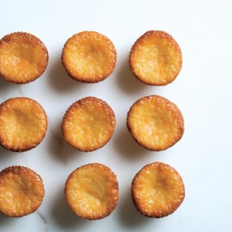 Semolina-Lemon Syrup Cakes