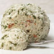 Smoked salmon cheese ball