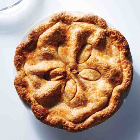 Pear-and-Lemon Pie with Pate Brisee Crust
