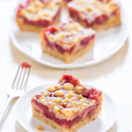 Strawberry Lemonade Bars