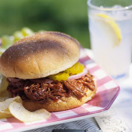 Sandwich: Slow-Simmering Barbecue Sandwiches