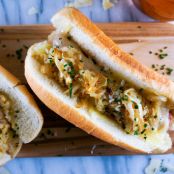 French Onion Sausage Dogs