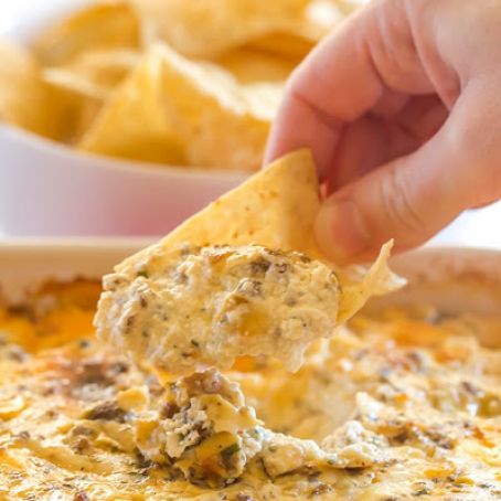 Sausage and Cheese Hissy Fit Dip