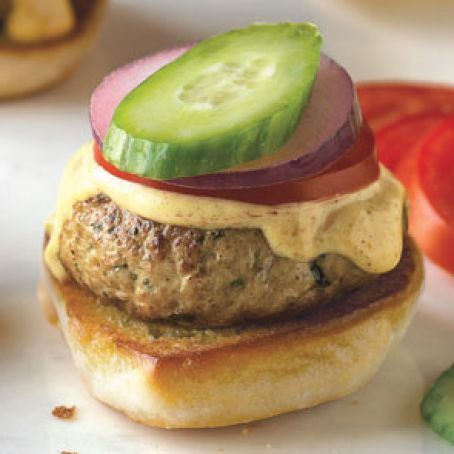 Bombay Sliders w/Garlic Curry Sauce