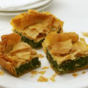Cheesy Spinach Squares